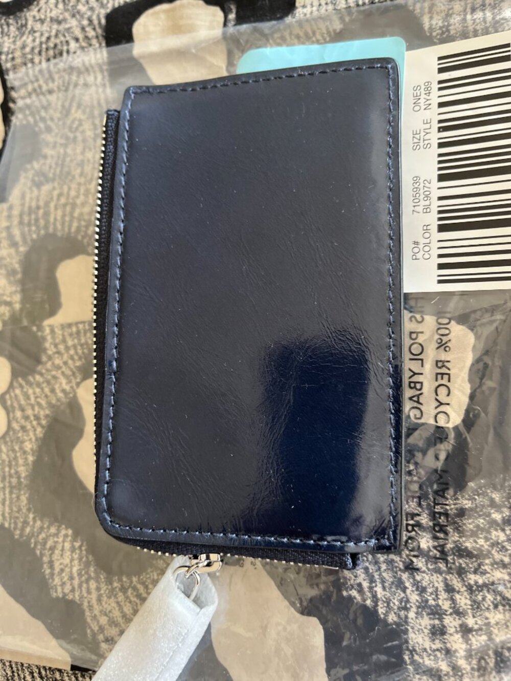 Madewell The Essential Zip Card Case Wallet NWT - Picture 4 of 5